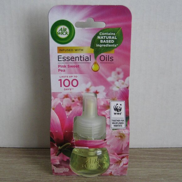AirWick Pink Sweet Pea Refill, Rare Scent, New - Picture 2 of 2